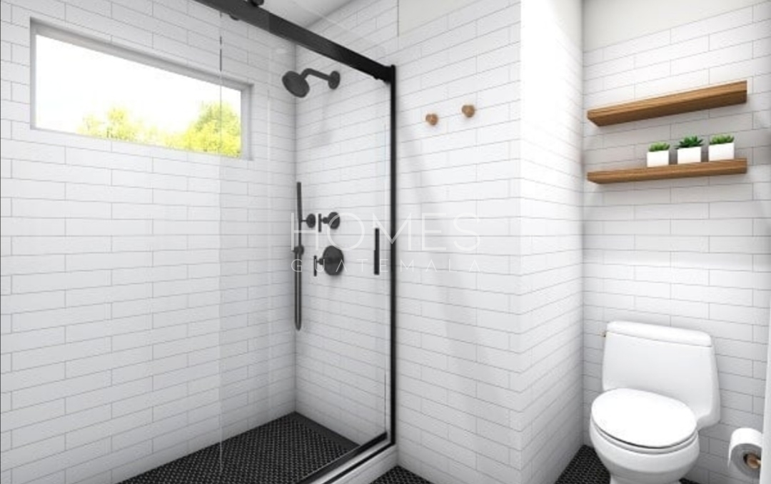 tendencia de decoración 2020 baño con grefería negra width=