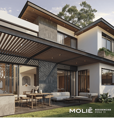 render fachada proyecto inmobilario Monad